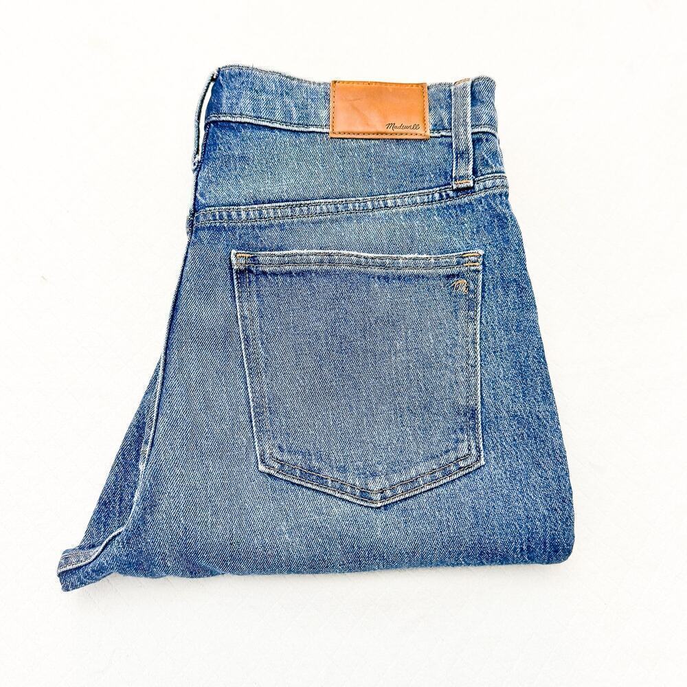 Madewell The High-Rise Slim Crop Boyjean Denim Jeans Size 29 AF704